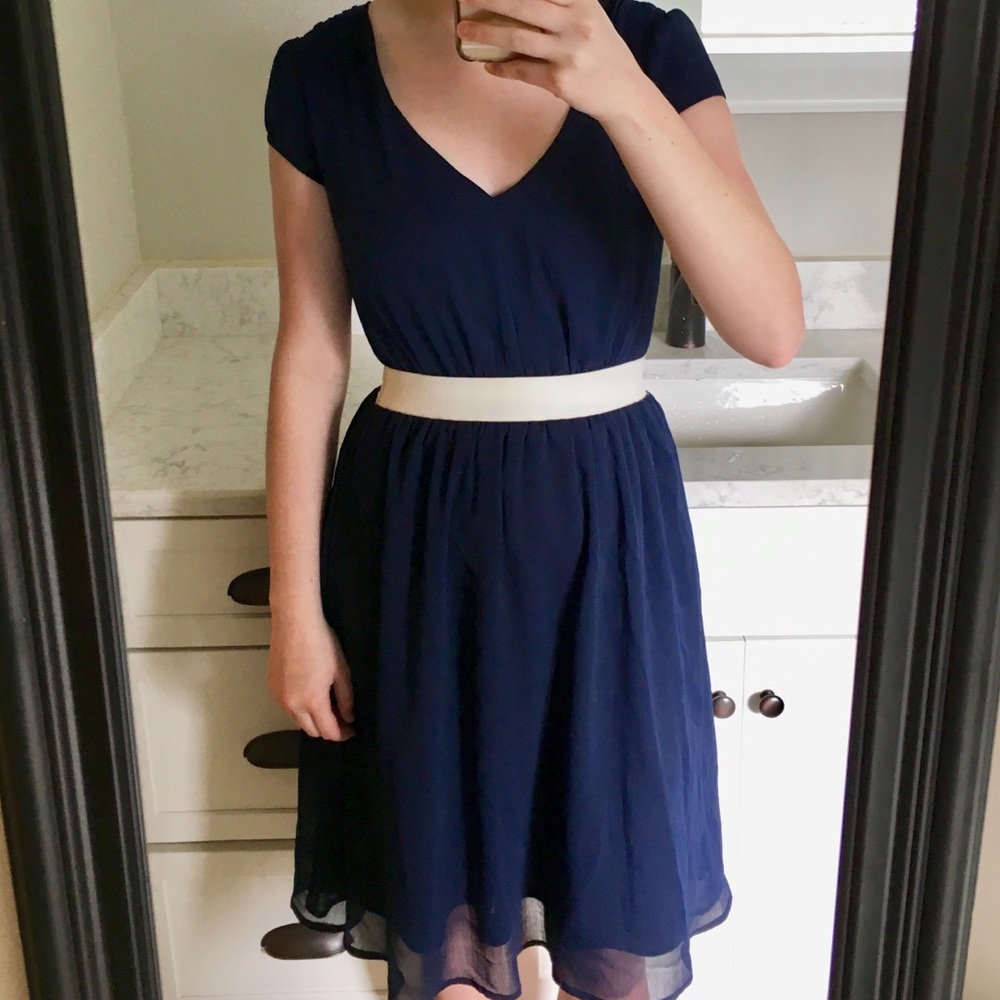 Navy Dress